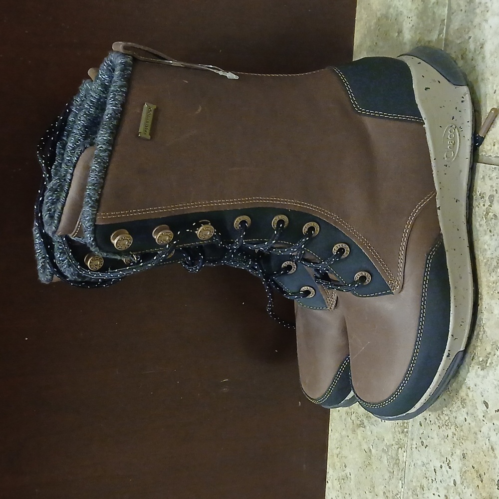 Chaco Borealis Tall Waterproof Boot Fossil Size 7 - Picture 9 of 9
